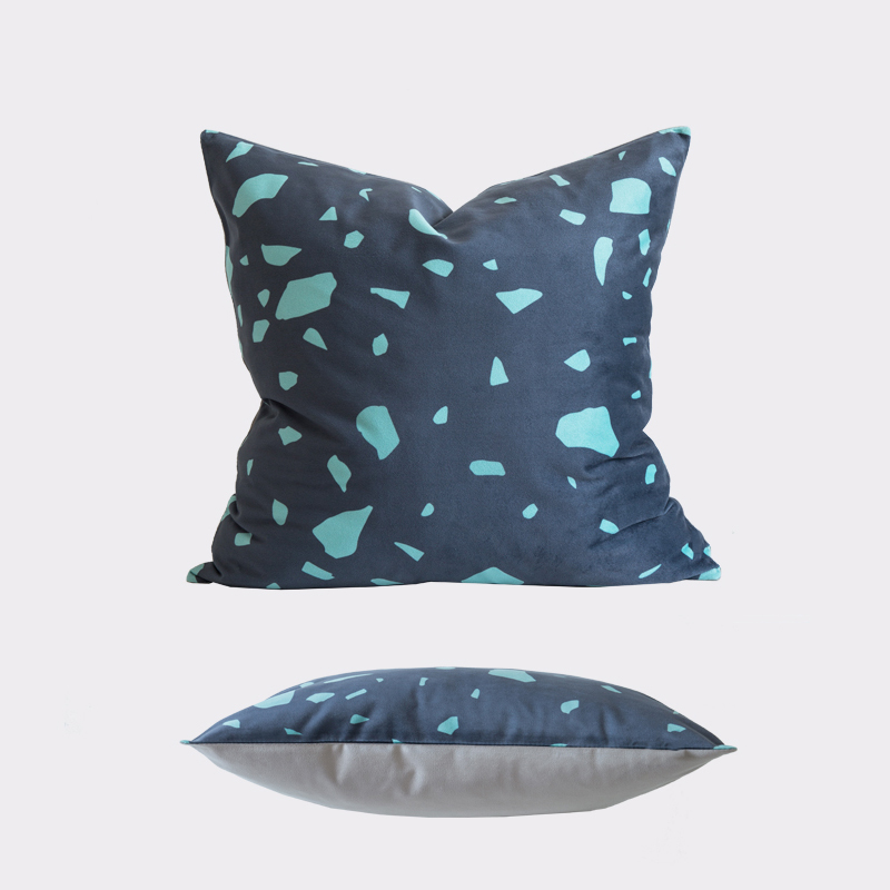 Marble Texture Printed Cushion Cover