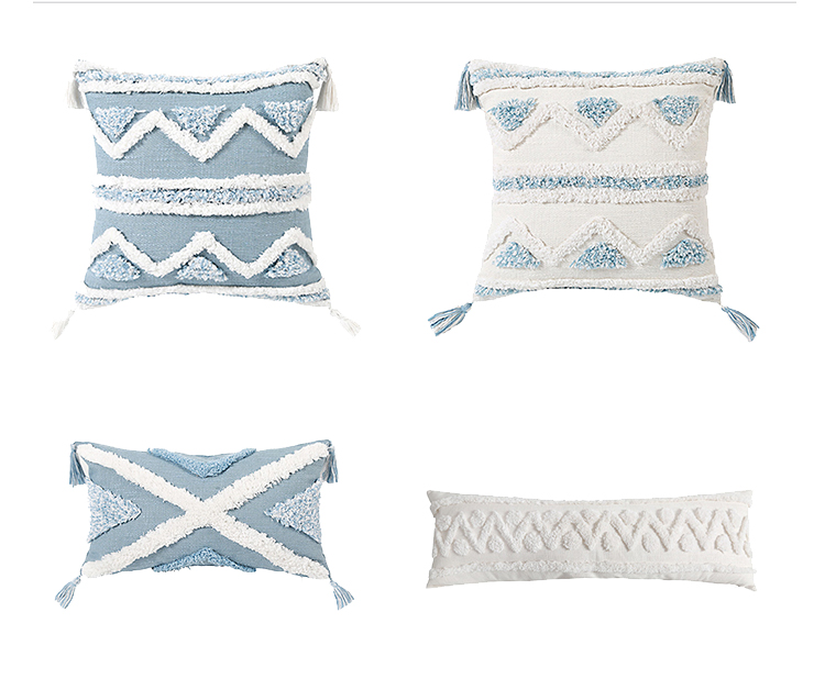 Boho Moroccan Tuft Home Cushion Covers