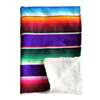 Sherpa Throw Blanket Mexian Style Baby Toddler Blanket - Thick Fuzzy Warm Soft Blankets And Throws for Babys