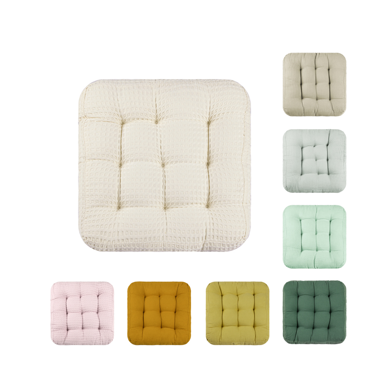Savvydeco Waffle Cotton Seat Pad