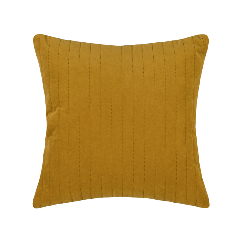 Home Decorative Velvet Offwhite Pillow Covers 18x18 for Couch Stripe Pattern Geometric Embossed Solid Square Throw Cushion Covers Throw Pillows Pinsonic