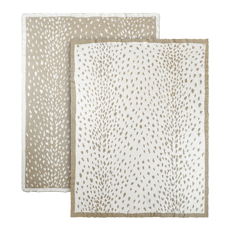 MB0006 Ultra Soft Reversible Knitted Blanket